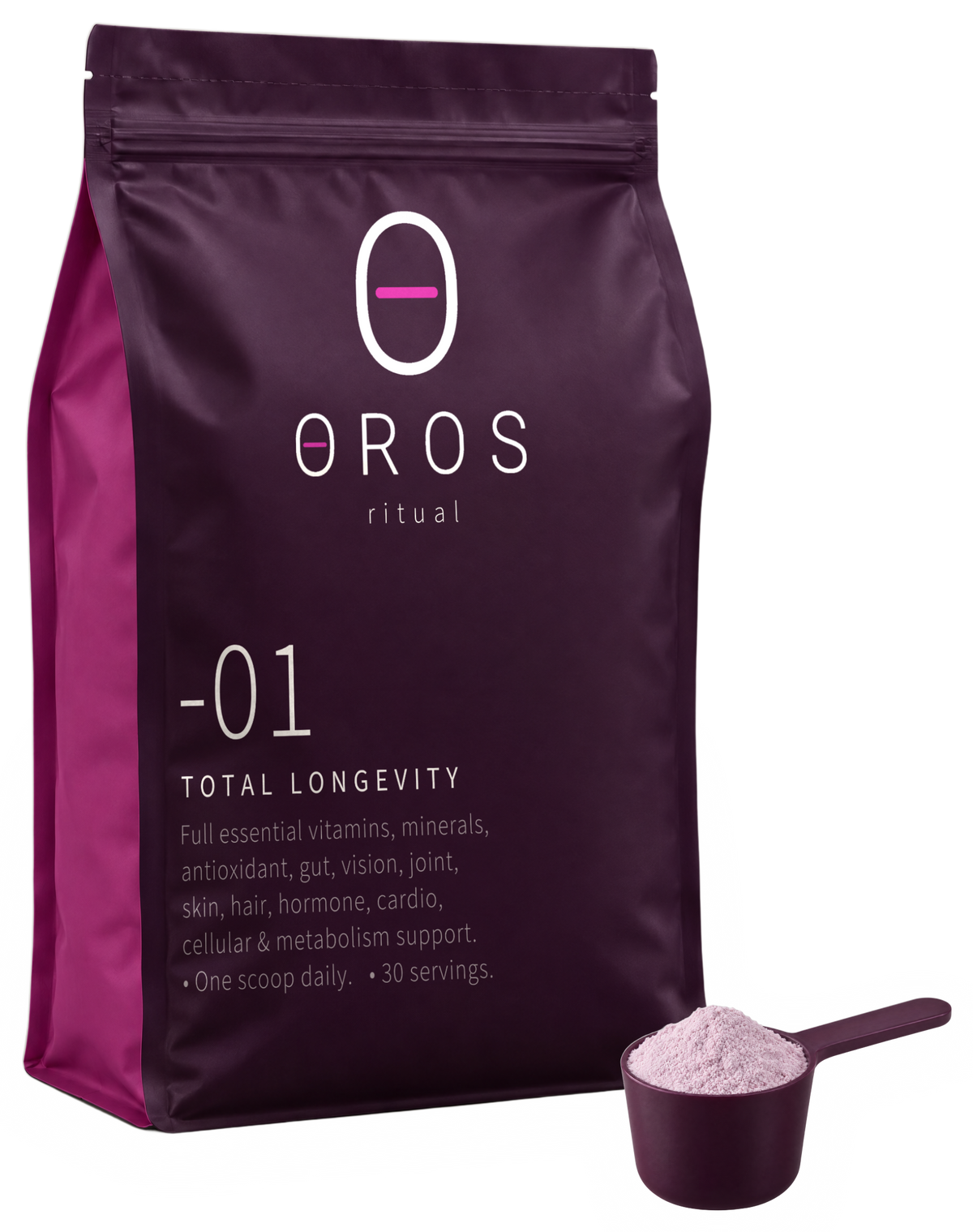 OROS-01 TOTAL LONGEVITY (single bag, 30 servings)
